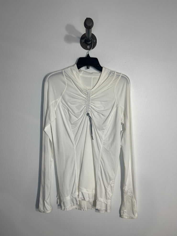Lululemon White Thin Shell