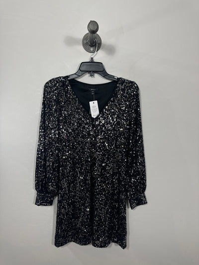 RW&CO Black Sequin Dress