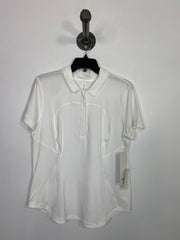 Lululemon White Polo T-Shirt