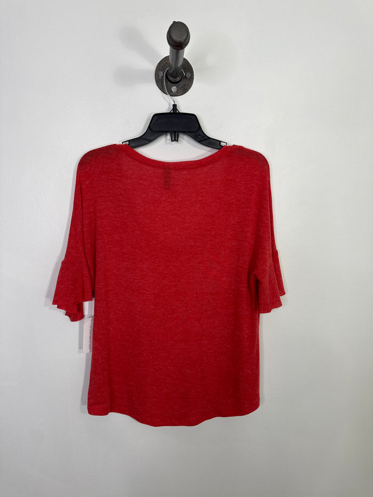 Gentle Fawn Red Loose T-Shirt