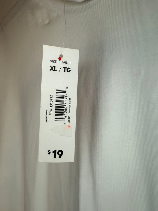 Joe Fresh White Lsv TurtleNeck