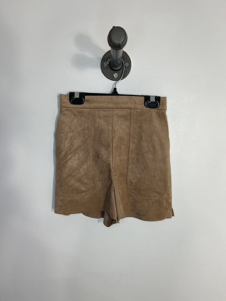 Wilfred Brown Suede Shorts