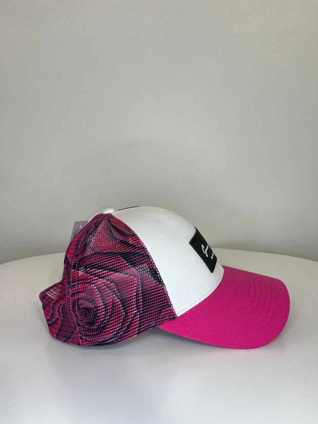 Grace F. Pnk Mesh Baseball Cap