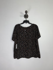 Ricki's Blk Patterened Blouse
