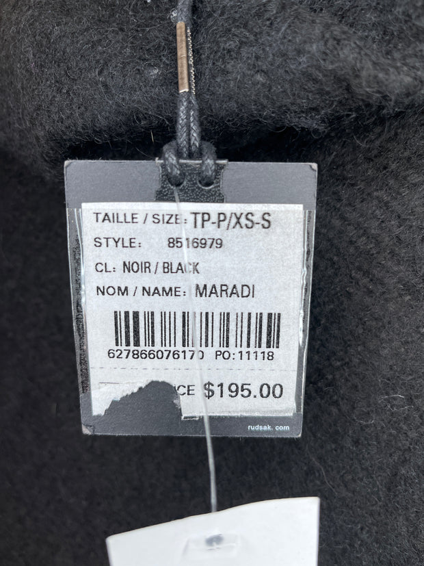 RUDSAK Black Wool Mix Dress