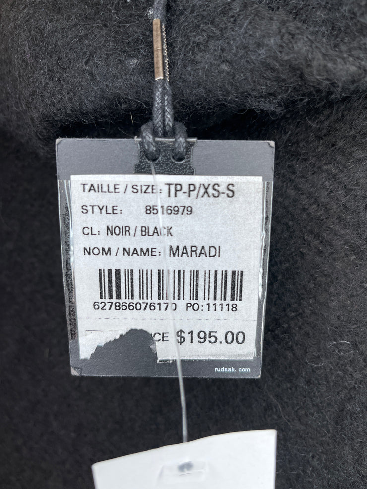 RUDSAK Black Wool Mix Dress