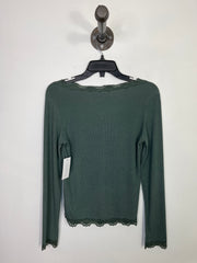 Wishlist Grn Button Up LngSlv