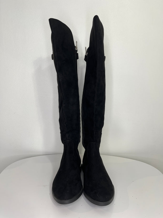 Calvin Klein Black High Boots