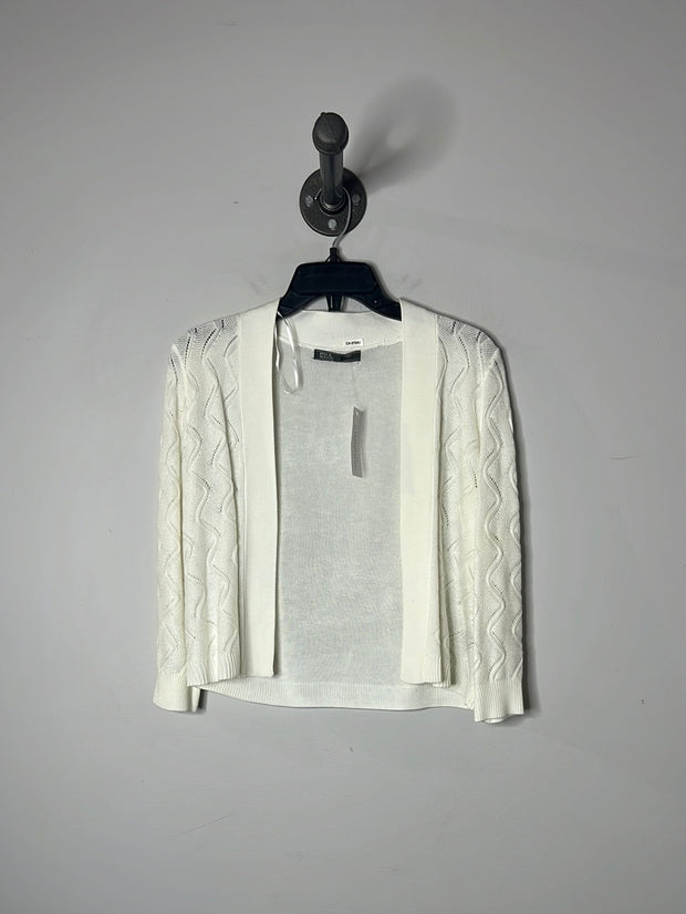 89th&Madison White Cardigan