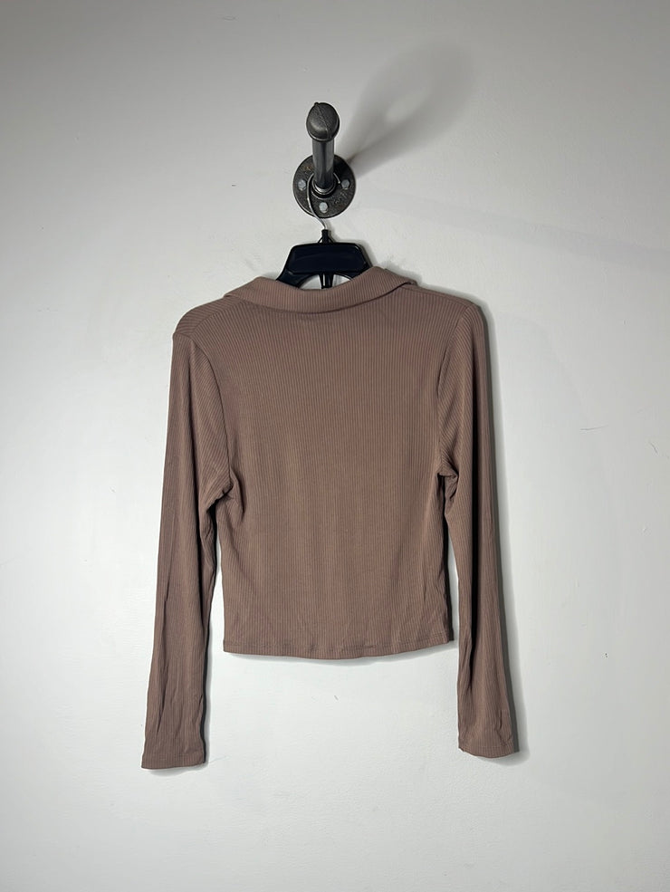 Abercrombie Brown Lsv Shirt