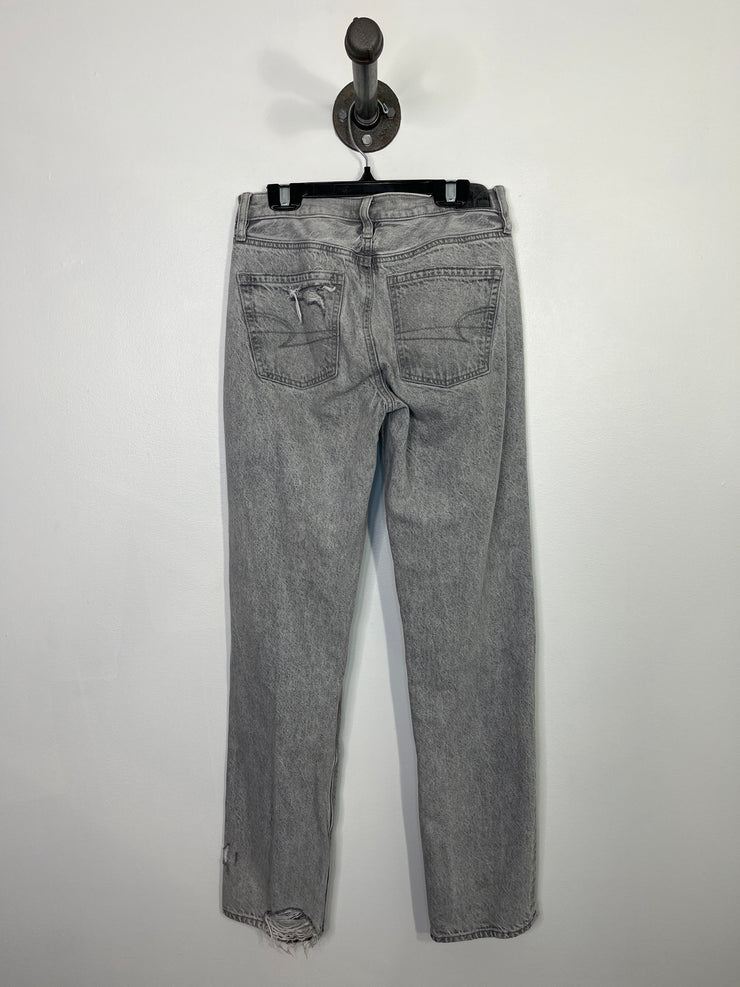 AE Grey Ripped Jeans