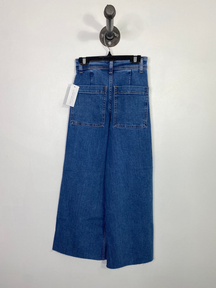 Zara Highrise Wide Denim Jeans