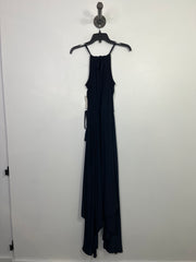 Calypso Blk Halter Maxi Dress