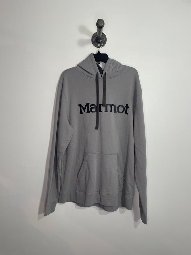 Sudadera con capucha gris Marmot