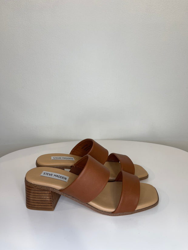 Steve Madden Brown Block Heel