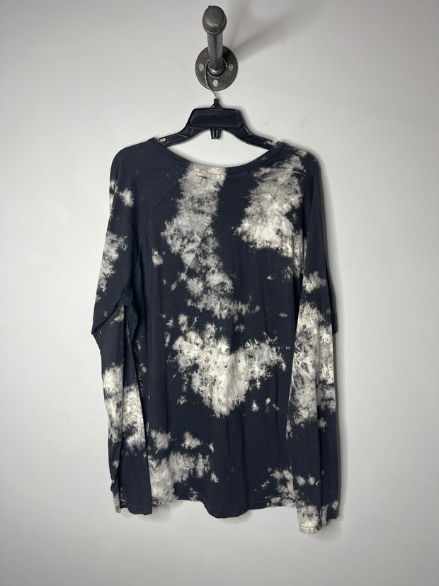 Hedge Black Tye Dye LngSlv