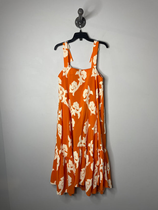 Exquise Orange Maxi Dress