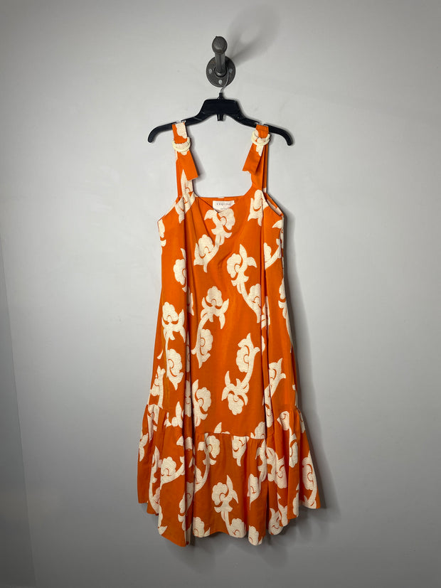 Exquise Orange Maxi Dress