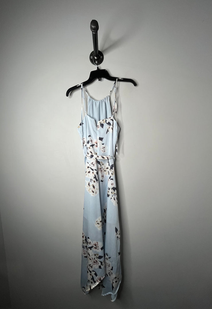 Dynamite Ble Floral Maxi Dress