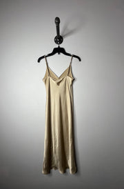 Wilfred Champagne Silk Dress