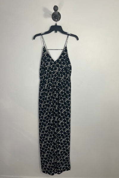 Loft Nvy/Wht Floral Maxi Dress