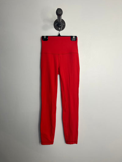 Lululemon Bright Red Leggings