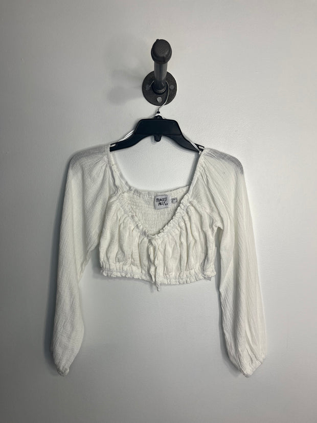 PrincessPolly Wht Blouse