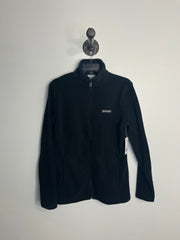 Columbia Blk Zip Up Fleece