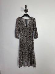 Pull & Bear Black Floral Dress