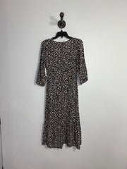 Pull & Bear Black Floral Dress