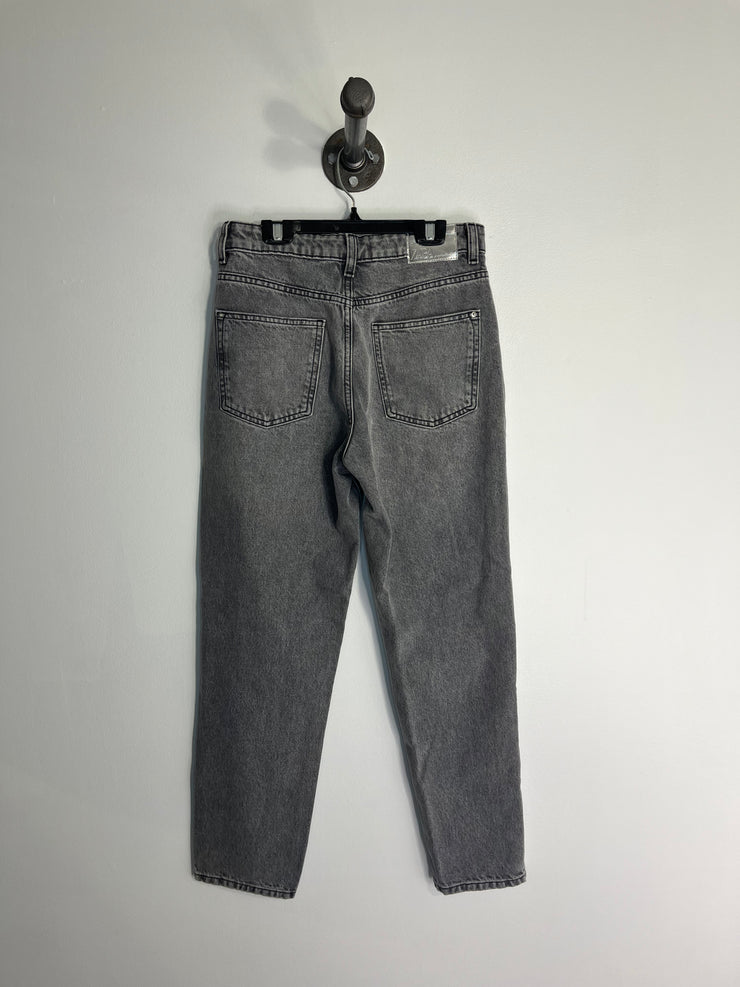 Zara Grey Straight Jeans