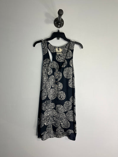 Quicksilver Pattern Silk Dress