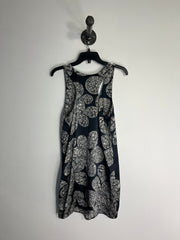 Quicksilver Pattern Silk Dress