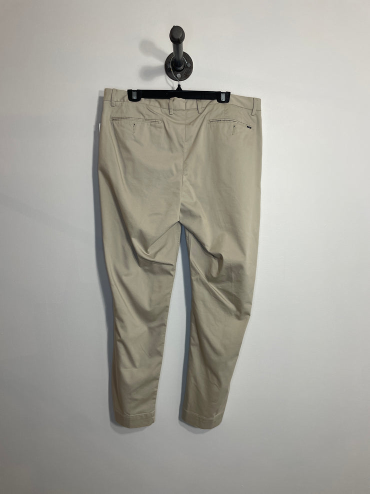 Pantalon coupe droite beige RL