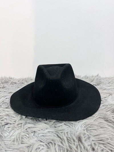 West Von Black Wool Hat