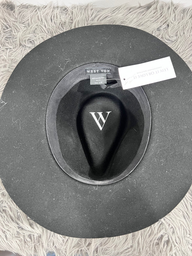 West Von Black Wool Hat