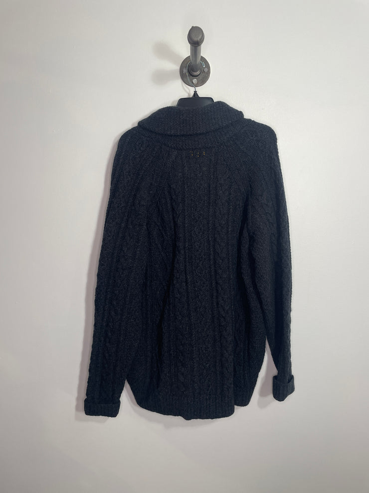 Pull en tricot noir Ralph Lauren