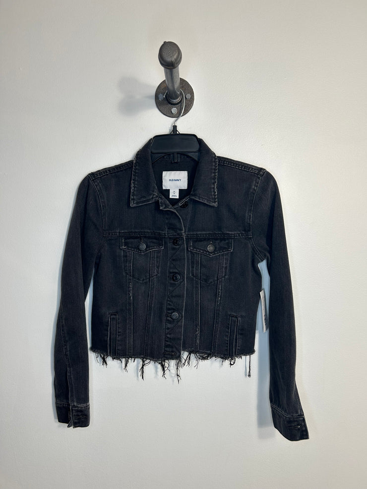 Old Navy Black Denim Jacket