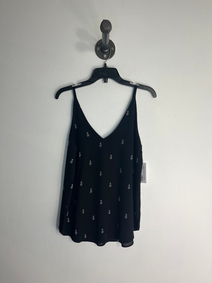 Kismet Black Patterned Tank