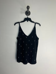 Kismet Black Patterned Tank