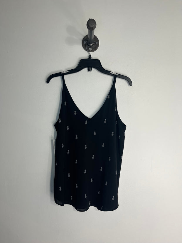 Kismet Black Patterned Tank
