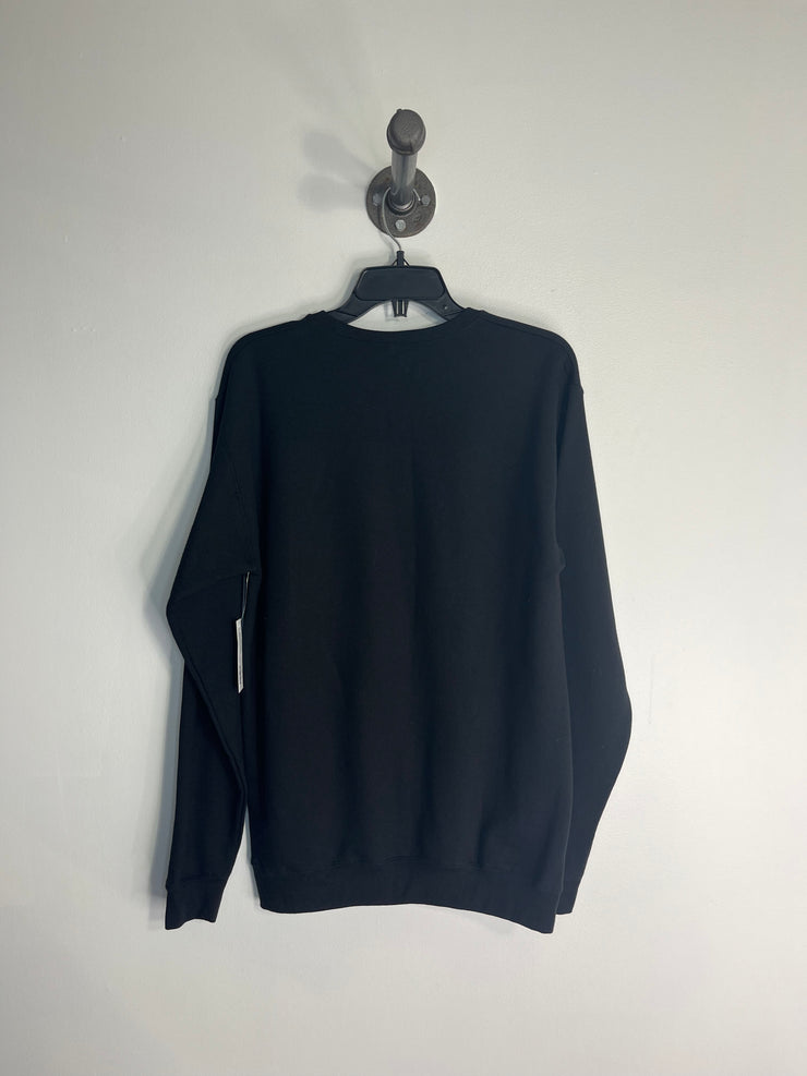 B.A Black Graphic Sweatshirt