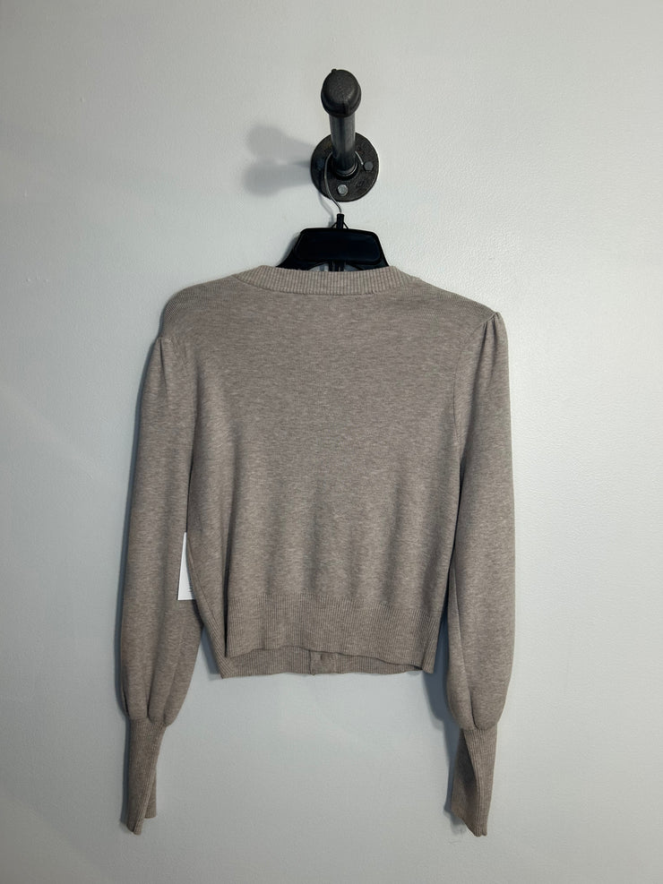 Wilfred Brown Button Sweater