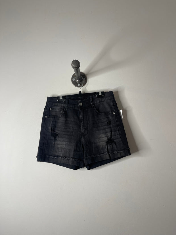 Wallflower Black Denim Shorts