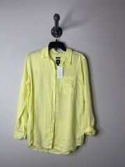 Gap Yellow Linen Button Up