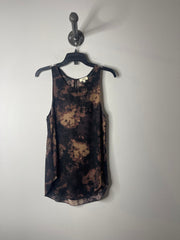 Wilfred Blk/Brn Print Tank