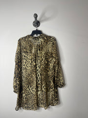 Papillon Sheer Cheetah Blouse