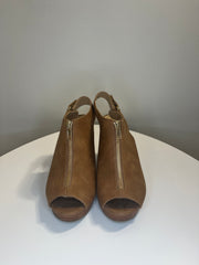 Thalia Sodi Brown Wedge Heels