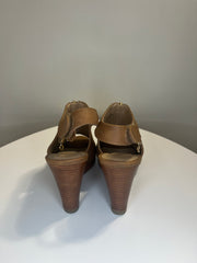 Thalia Sodi Brown Wedge Heels