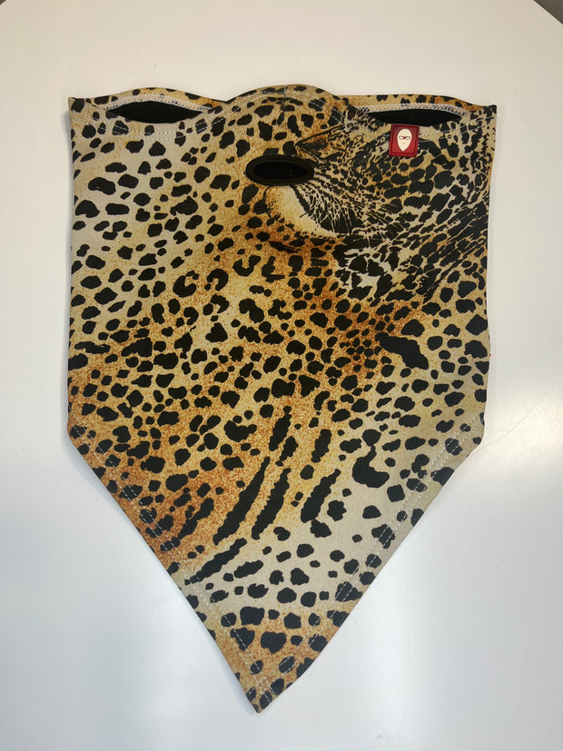 Air Hole Cheetah Face Mask